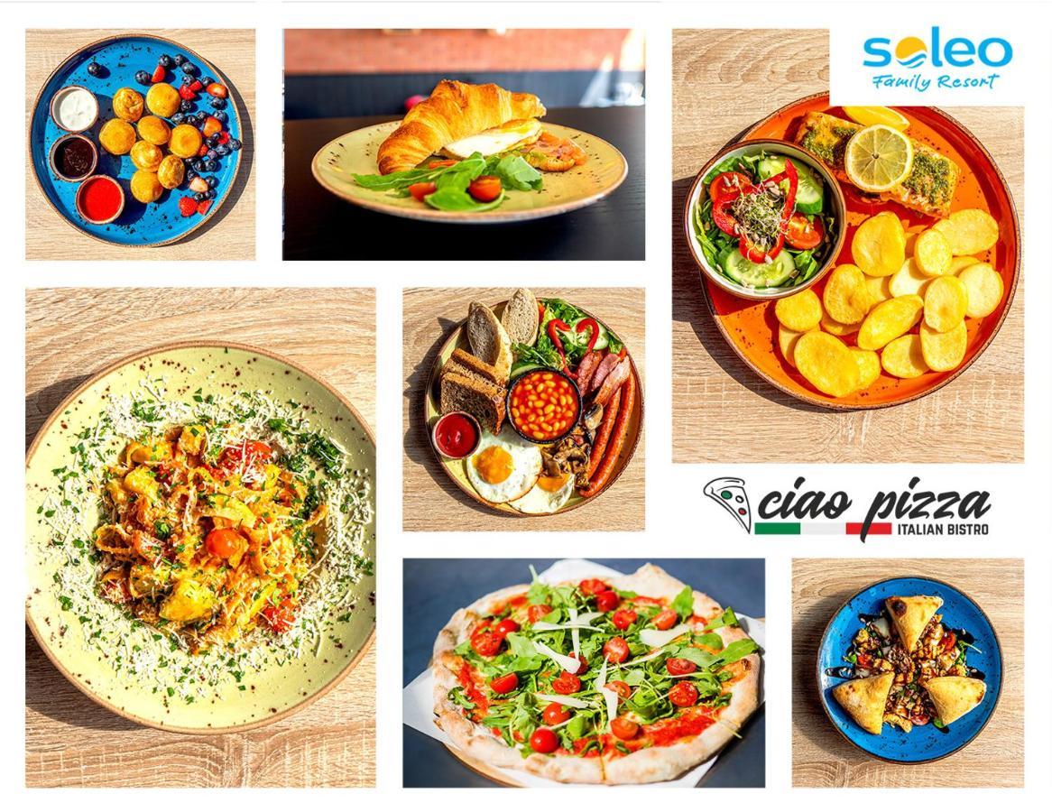 Soleo Family Resort - Domki 3 Min Od Morza - 3 Baseny, 4 Jacuzzi, Sauna, Animacje, Malpi Gaj, 3 Sale Zabaw, 4 Place Zabaw, 2 Restauracje เรวัล ภายนอก รูปภาพ